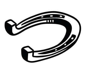 El çekilmiş at nalı simgesi