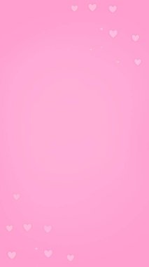 kalpli pembe arkaplan