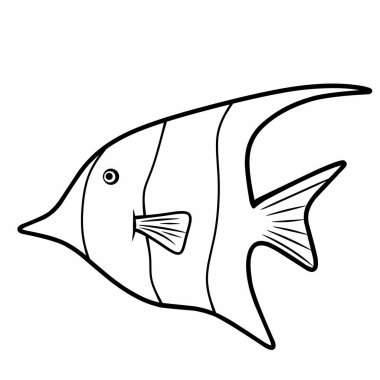 Deniz balığının gösterimi