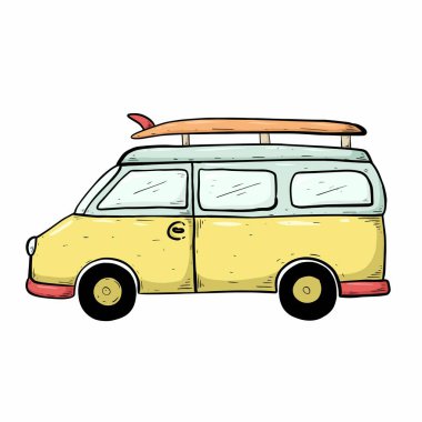 Bir arabanın çizimi