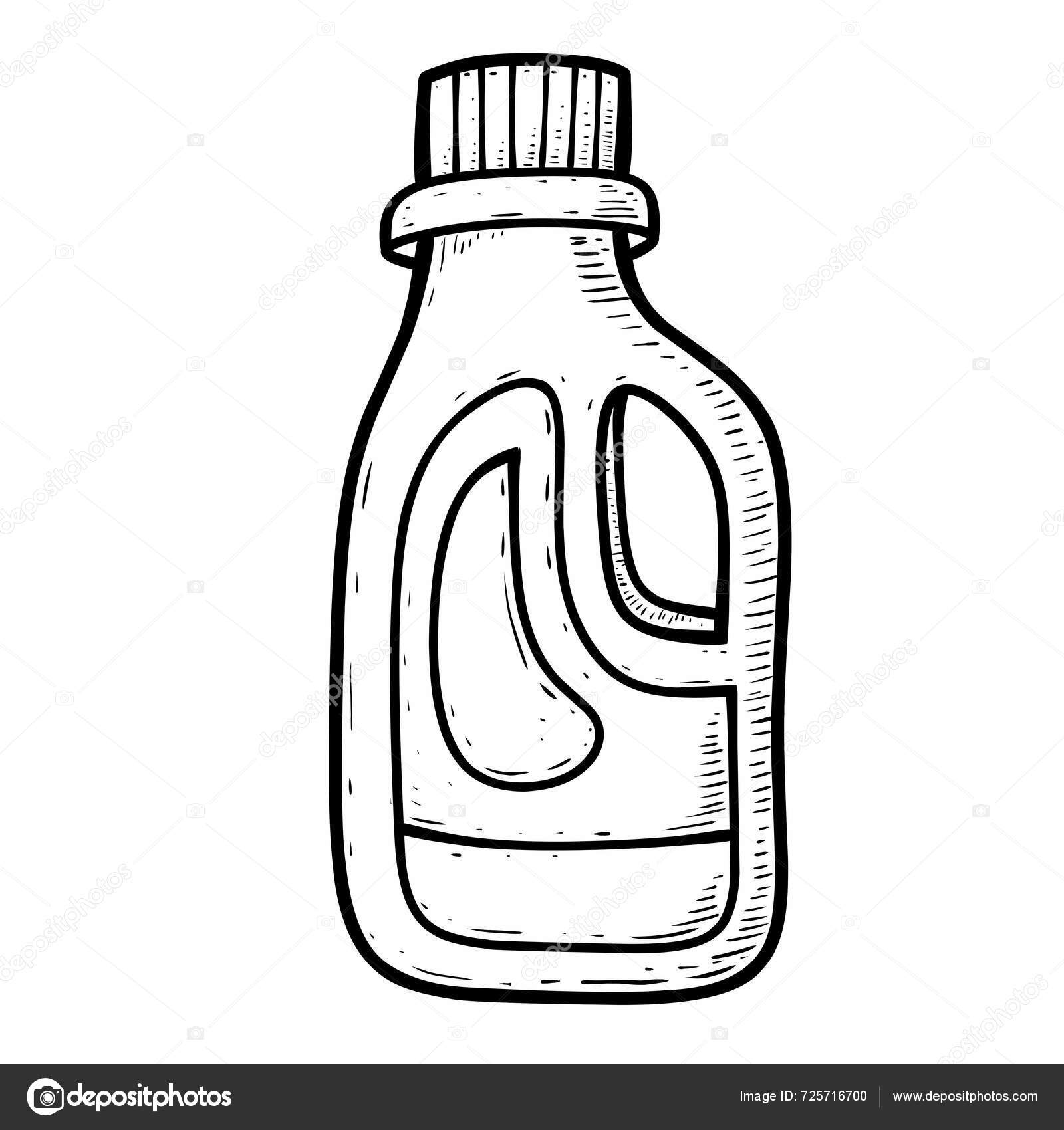 Laundry Detergent Fabric Softener — Stock Photo ©