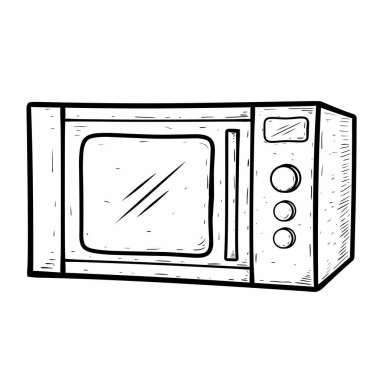 bir mikrodalga çizimi