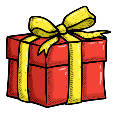 Kurdeleli hediye kutusu