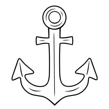 Siyah üzerine illüstrasyon dayanak simgesi