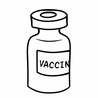 Tecrit edilmiş ilaç şişesi.