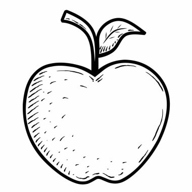 Kırmızı elma beyaz üzerine izole