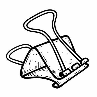 Beyaz arka plan üzerinde izole ciltçi klibini