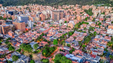 Bogota 'nın Kentsel Manzarası, Cundinamarca, Kolombiya