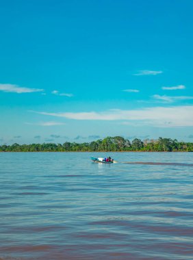 Suya batırılmış bir kaymanın yakın plan çekimi karmaşık pullarını Leticia, Kolombiya 'daki Amazon yağmur ormanlarının zengin biyolojik çeşitliliğinde sergiliyor..