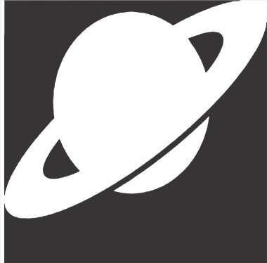 Şeffaf bir arkaplan üzerinde siyah ve beyaz vektör resmi