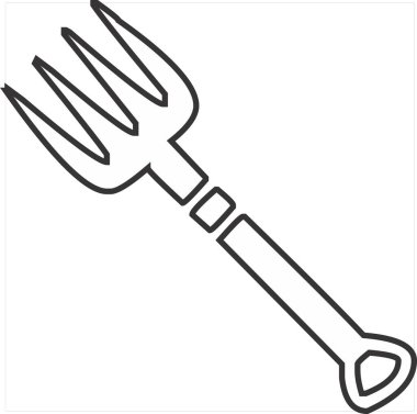 Vector image of the icon, in black and white, on a transparent background