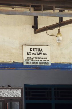 Tegal, Endonezya - Haziran 06, 2025: Üzerinde 