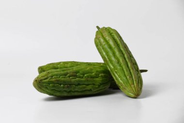 Bazı yeşil kavunlar Endonezya 'da yalıtılmış beyaz arka planda sebze yemekleri için kullanılabilir..