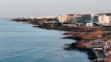 Kumsalın havadan görünüşü Tam HD