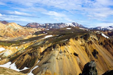 İzlanda 'da Landmannalaugar. Yüksek kalite fotoğraf.