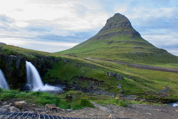 冰岛的柯库菲尔山 高质量的照片 — 图库照片