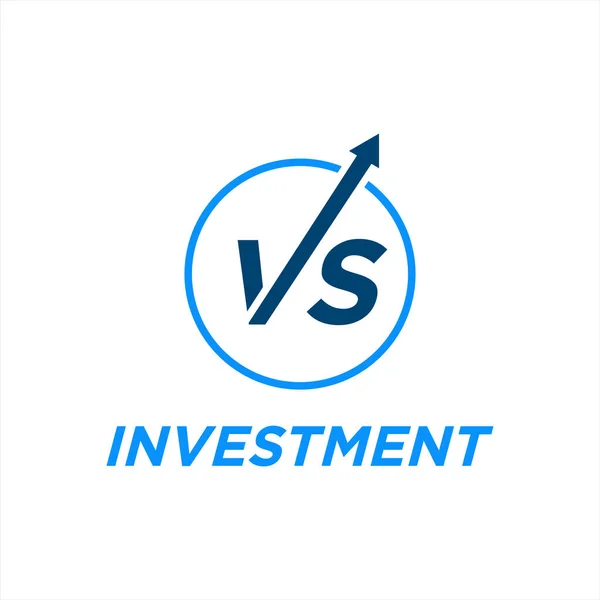 Carta Crecimiento Inversión Logo Inspiración — Archivo Imágenes Vectoriales