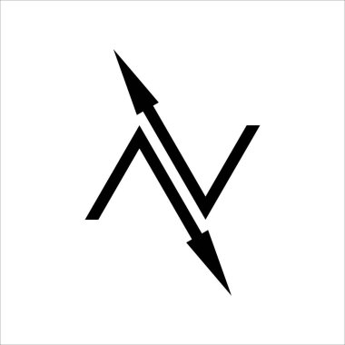 VA Harf Logosu Tasarımı İş Markalaşması Şablonu Elementi