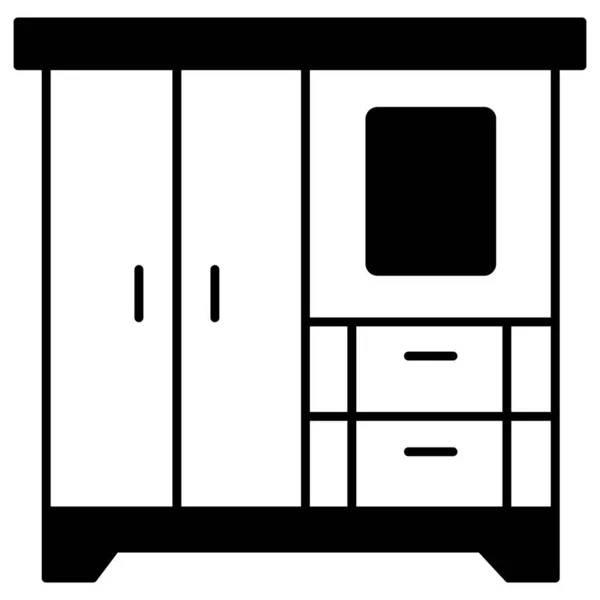 Möbel Web Symbol Einfache Illustration — Stockfoto