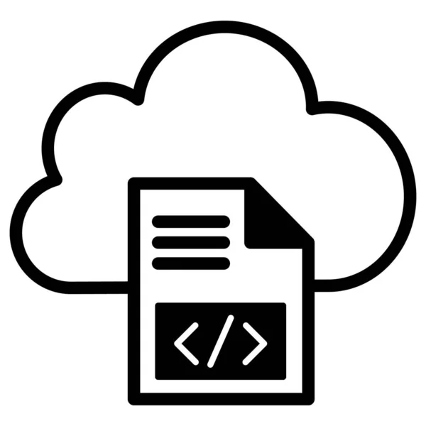 Cloud Programming Die Eenvoudig Kan Wijzigen Bewerken — Stockfoto