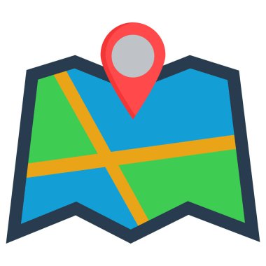 Kolayca değiştirilebilen veya düzenlenebilen konum haritası 