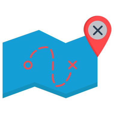 Kolayca değiştirilebilen veya düzenlenebilen konum haritası 