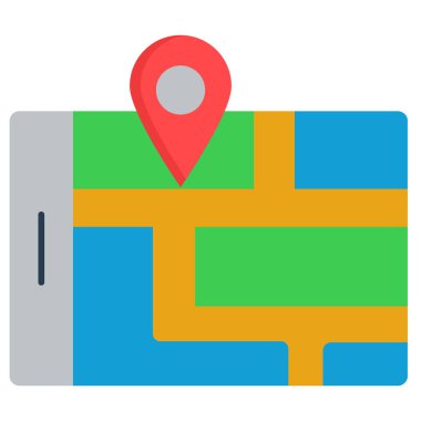 Kolayca düzenleyebilen ya da düzenleyebilen sokak haritası 