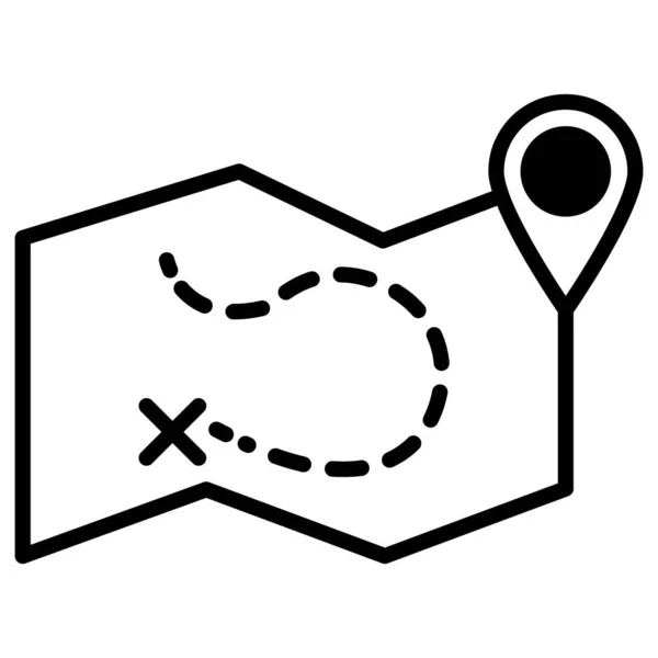 Localização Mapa Que Pode Facilmente Modificar Editar — Fotografia de Stock