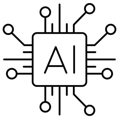 Bilim ve teknoloji kavramı, basit vektör illüstrasyonu
