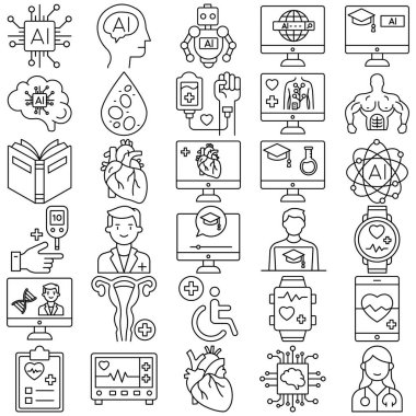 Profesyonel Hizmetler Simgesi Paketi Kolayca düzenlenebilir veya düzenlenebilir