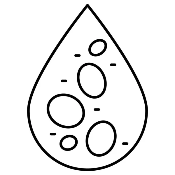 Иллюстрация Капли Воды — стоковое фото