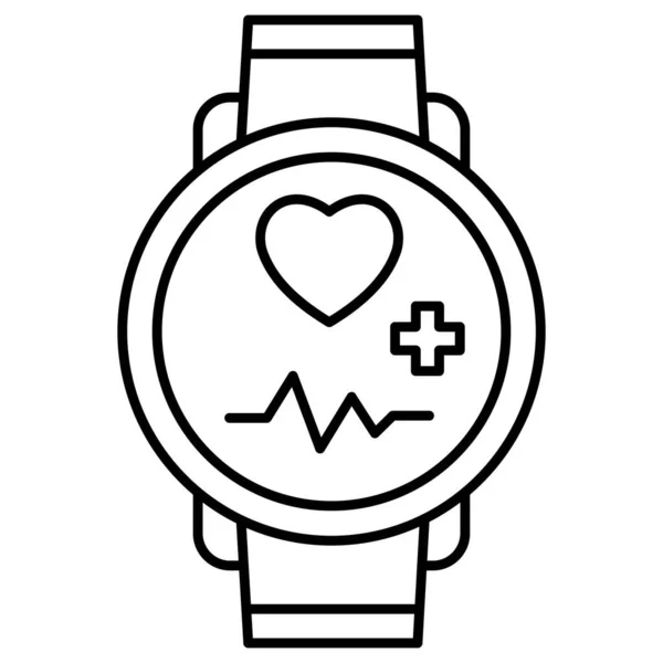Fitness Monitoring Horloge Dat Gemakkelijk Kan Wijzigen Bewerken — Stockfoto