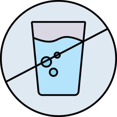 limonata. Web simgesi basit illüstrasyon