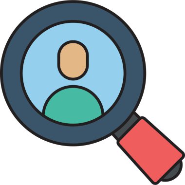 Bul. Web simgesi basit illüstrasyon