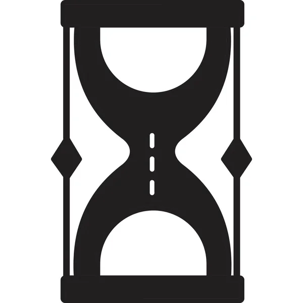 Ícone Relógio Ilustração Simples Ícones Vetoriais Ampulheta Para Web —  Vetores de Stock