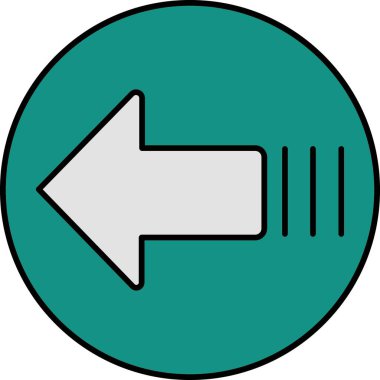 ok sağ vektör simgesi 