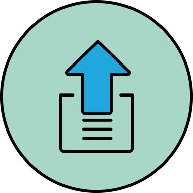 Ok. Web simgesi basit illüstrasyon 