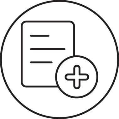 tıbbi simge vektör illüstrasyonu 