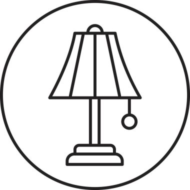 Lamba. Web simgesi basit tasarım 