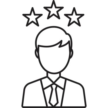 derecelendirme müşteri geribildirim simgesi, basit biçim