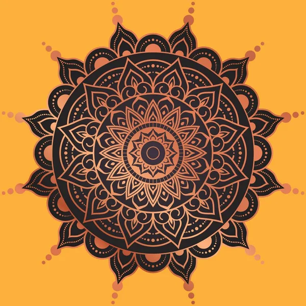 Arabic Mandala Beautiful Pattern Decoration — Stock Vector