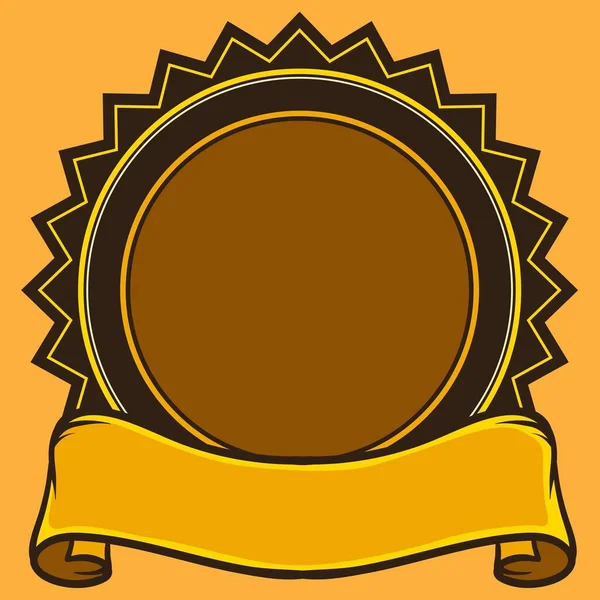 Emblema Logotipo Logotipo Vetor Ilustração —  Vetores de Stock