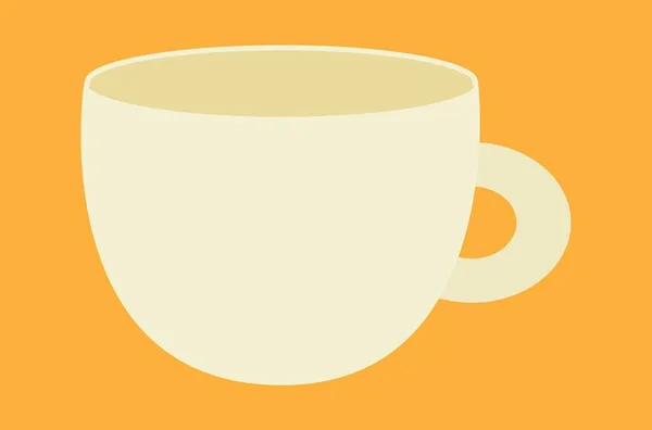 Könnyű Csésze Tea Italok — Stock Vector