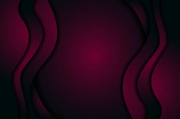 Темно Бордовый Абстрактный Фон Волнами Лицензионные Стоковые Векторы
