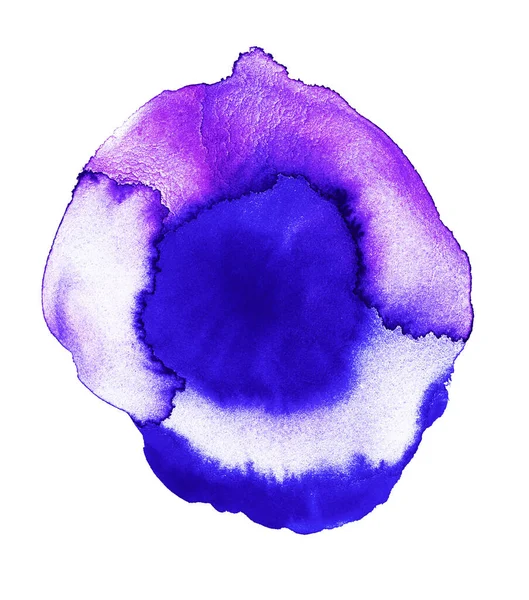 Handmade Illustration Purple Watercolor — Stock Photo, Image