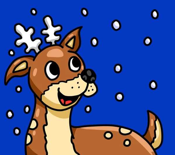 Dibujos animados de renos fotos de stock, imágenes de Dibujos animados de  renos sin royalties | Depositphotos