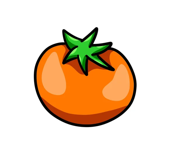 Digital Illustration Cartoon Yummy Orange — Foto de Stock