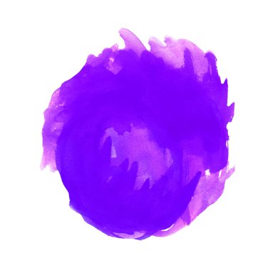 Mor suluboya el yapımı.