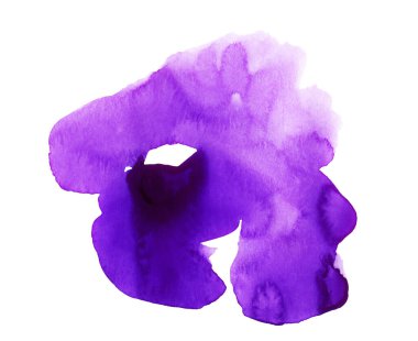 Mor suluboya el yapımı.