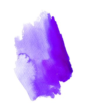 Mor suluboya el yapımı.